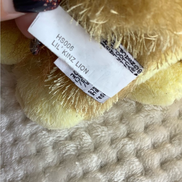 Ganz Webkinz Lil Kinz Lion Stuffed Animal Plush Toy No Code - Picture 7 of 7